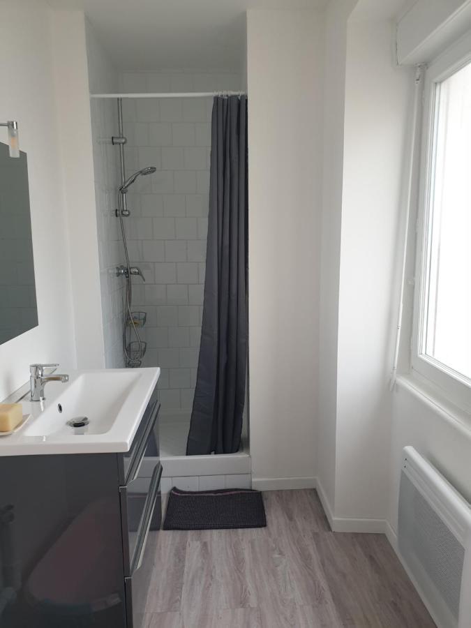 Appartement 2 à 4 personnes vue mer à Santec au pied de la plage du Dossen vue mer Exterior foto
